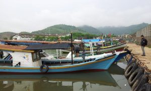 Akibat Kebocoran Pipa Gas, Nelayan Bojonegara Pindah Tempat Pencarian Ikan_Foto Bantenhariini_Aep.BHI