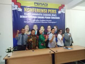 Anggota Kebingungan, Peradi Tangerang Bakal Gelar RAC_foto bantenhariini_aep.Bhi