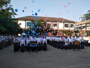 Calon Siwa Baru di Berikan Bimbingan, MPLS di Kota Serang Berjalan Gembira_Foto Bantenhariini_aep.Bhi