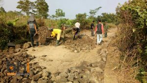 TMMD Mencapai 14 Persen, Kodim 0602 Serang Bangun Jalan Antar Desa_Foto Bantenhariini_BHI