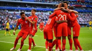 Timnas Inggris Lolos ke Semifinal Piala Dunia 2018_Foto Bantenhatiini_Aep.BHI